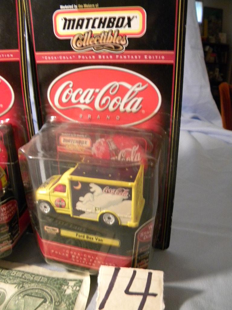 Coca Cola= Ford Boss Van; 1998 Ford Expedition.