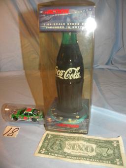 Coca Cola= "magic" Stock Car, 1:64 Scale.