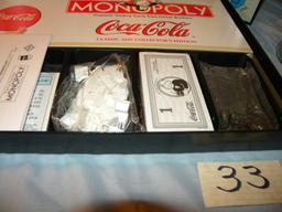 Coca Cola=monopoly; Checker.