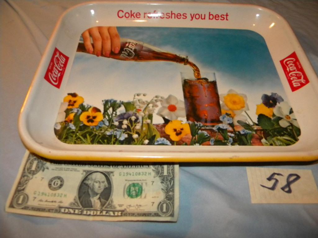 Coca Cola= "filling Station" By Renfree, 12 X 17"; "farm Scene", "coke Refe