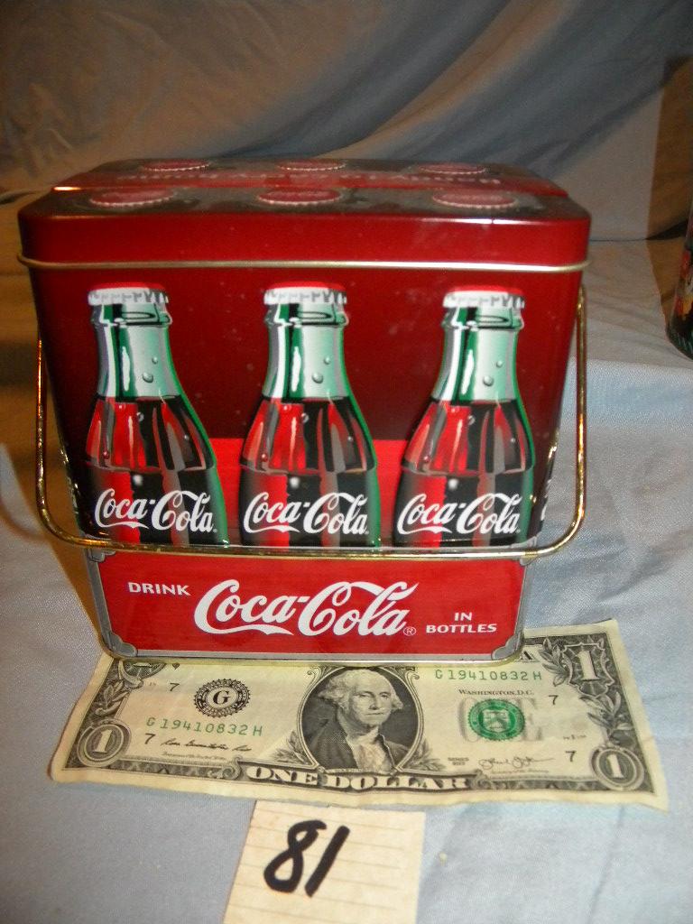 Coca Cola= Nine Tins And Many Other Items.