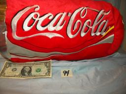 Coca Cola 3 pillows Coke design blanket