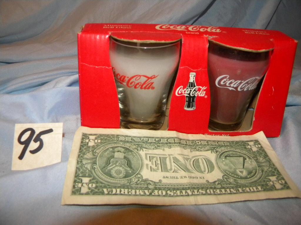 Coca Cola= Bubble Bear; Bear Music Box; Pair Of Mugs.