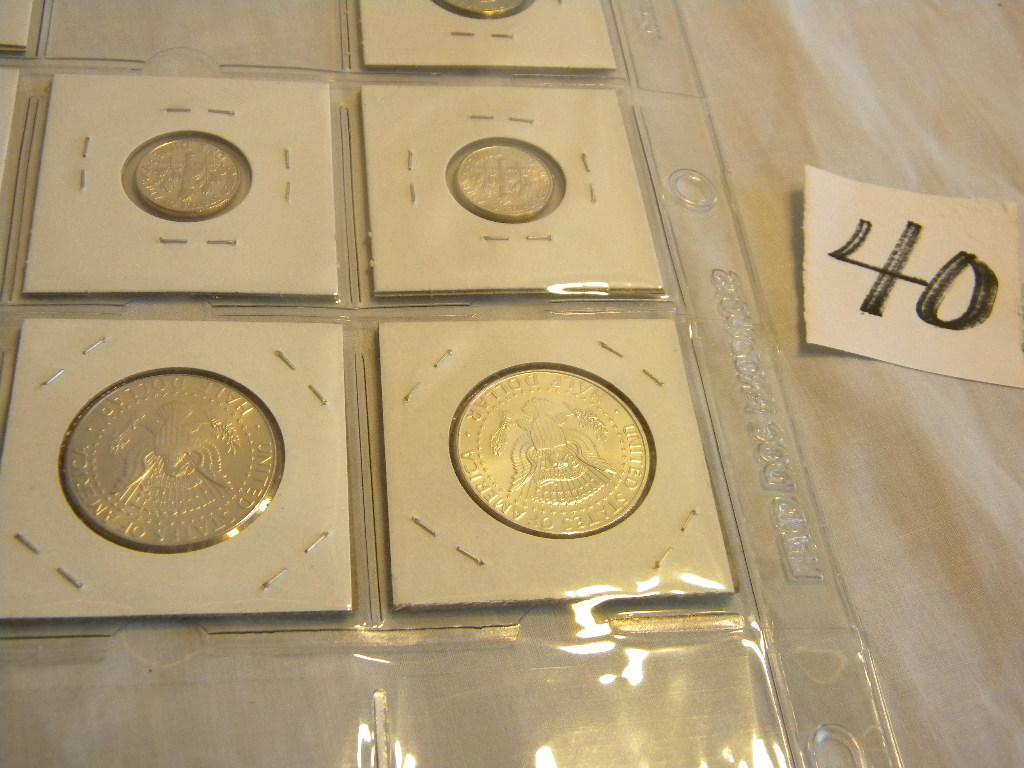 Mint Pairs, 2005 P&d= Pennies, Nickels, Dimes, Half Dollars ; Msc Quarters