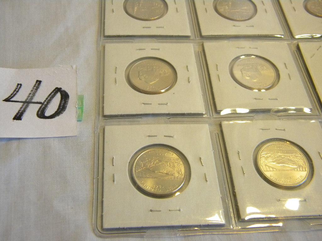 Mint Pairs, 2005 P&d= Pennies, Nickels, Dimes, Half Dollars ; Msc Quarters