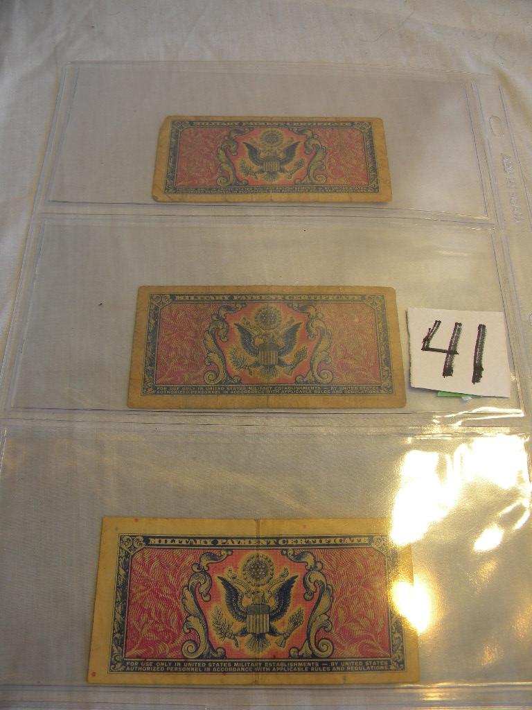 Military Payment Certificates= 5 Cent Series 481 D)508555d; 10 Cent, Series