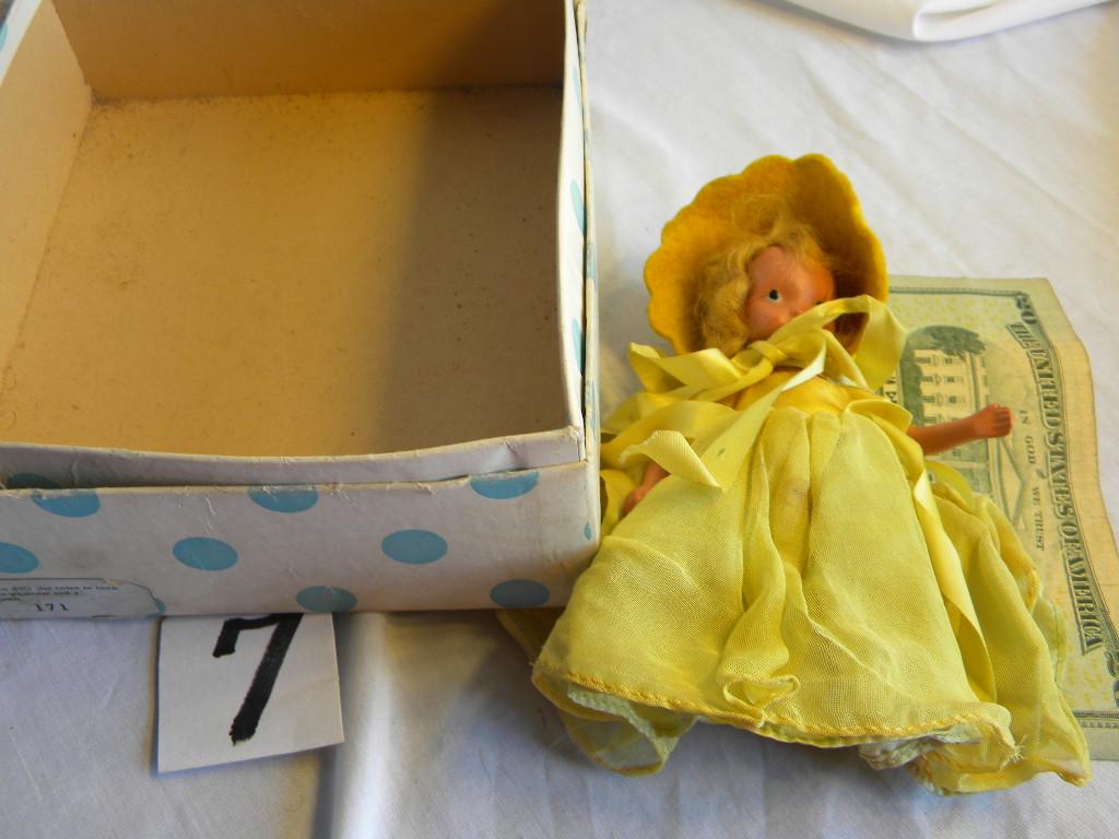 Story Book Doll, #19, 5"h, W/box.