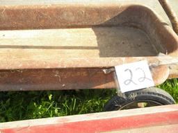 Radio Flyer, Wood Swing Seat; Homemade Cart