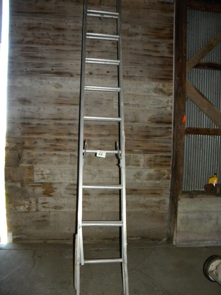 20 Ft. Aluminum Extension Ladders.