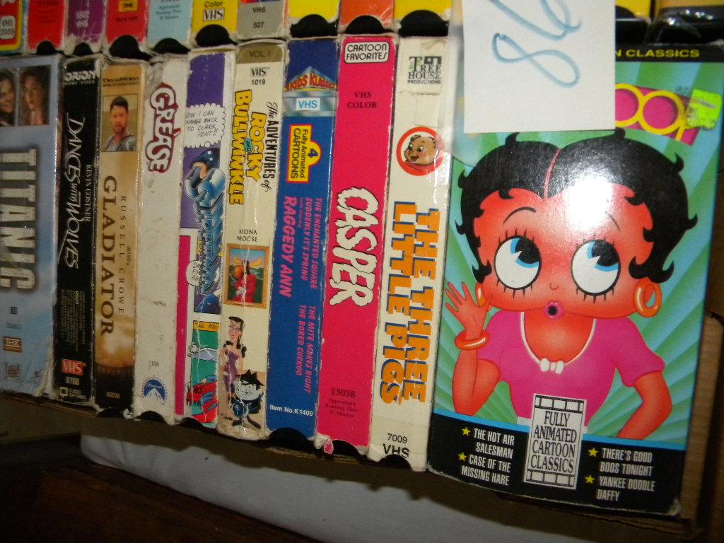 56 Collectors Vhs Tapes.