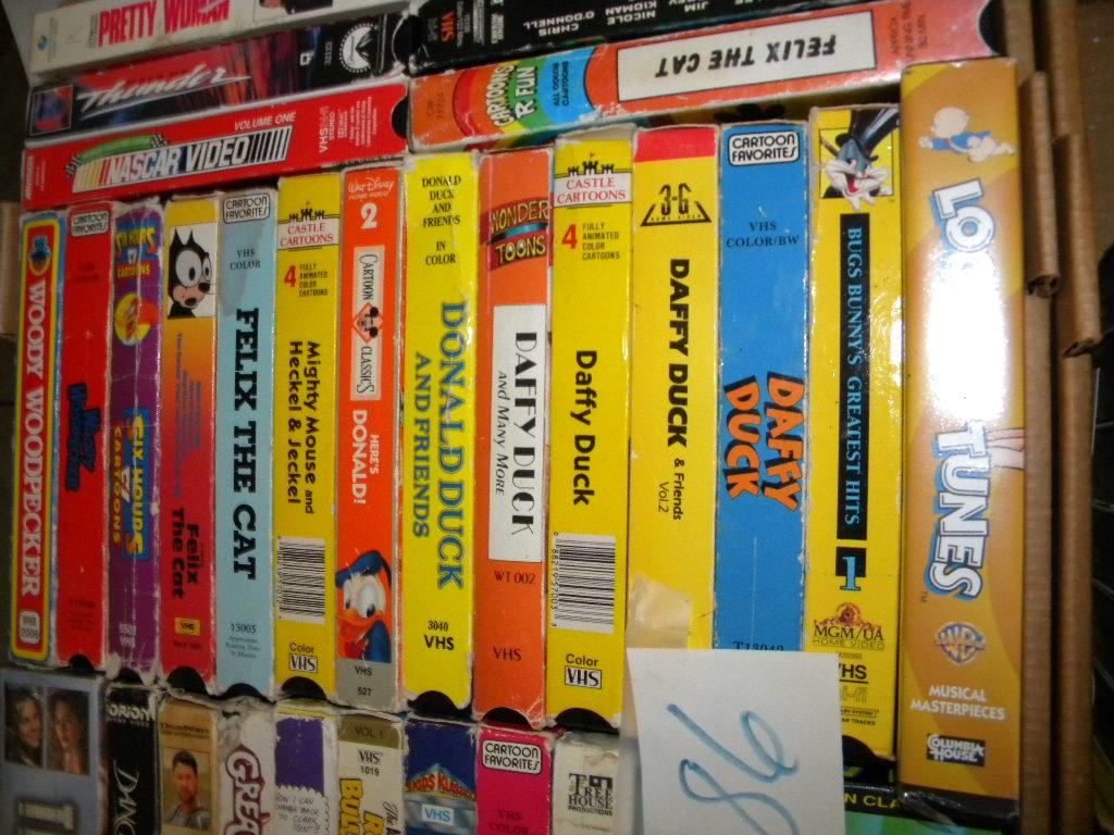 56 Collectors Vhs Tapes.