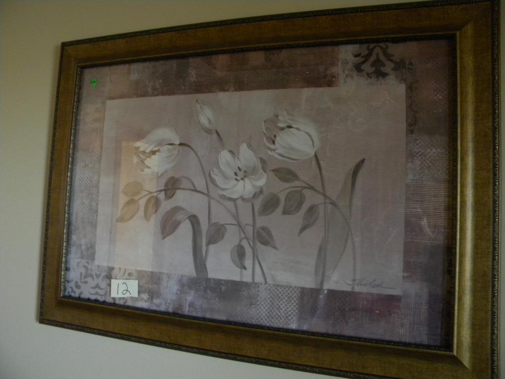 Framed, Fabric Print, By Vass Sleek, 23"h X 55 1/2"w.