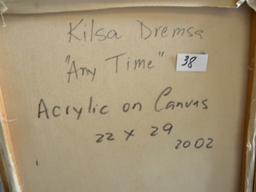 "Anytime", 29 X 22", 2003,  Framed