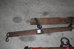 Wagon Double Tree; Horse Neck Yoke.