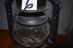 Pair Of Dietz Kerosene Barn Lanterns, 18 & 16"