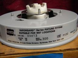 Pair Vapo Guard series Fixture, Cat # Vxh13, 6" X 2",129v, Elecrical Construction