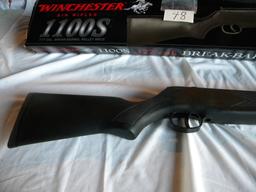 Wincehster .177 Pellet Air Rifle, Model 1100sps, Sinble Pump, Box Etc.