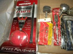 Drill Bit Grinder; Brush Assembly; Power Ball 2" Polisher/cleaner.