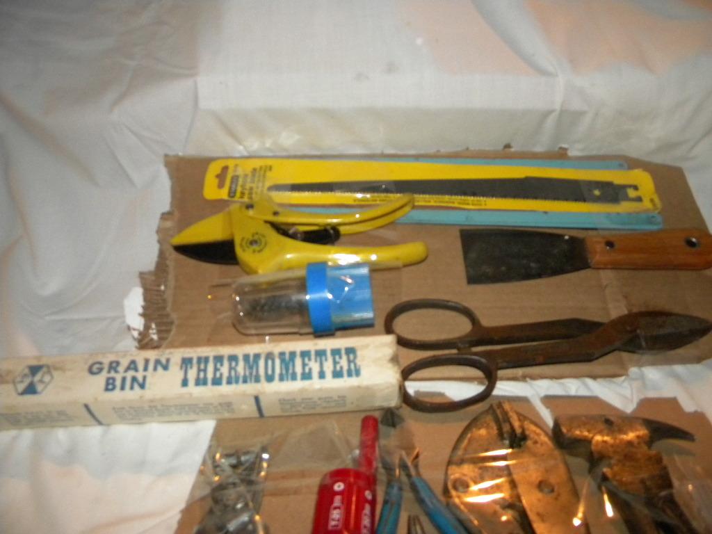 Misc. Tools= Fencing Tool; Leather Punch; Pliwea, Cutters, Metal Cut Etc.