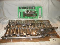 Socket Sets= 1/2" ; Universal 3/4" Sockets