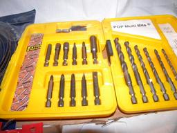 Pop Multi Bits; 12' Jig Saw Blade; Steep Stamp Set; Socket Set Octagnal