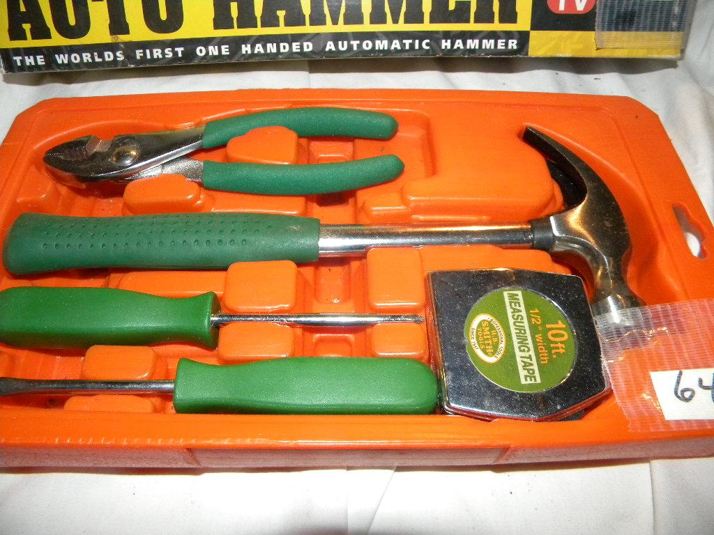 Auto Hammer; Misc. Household Tools.
