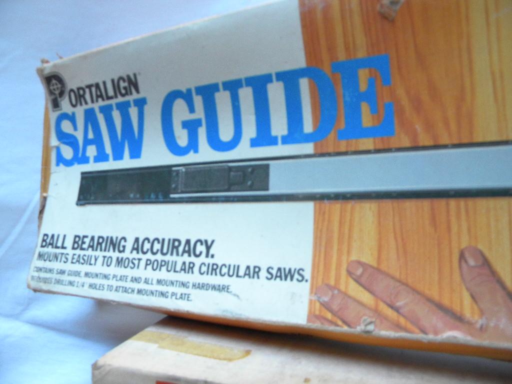 Sears Craftsman 8" Dovetail Fixture; Ortalign Circular Saw Guide