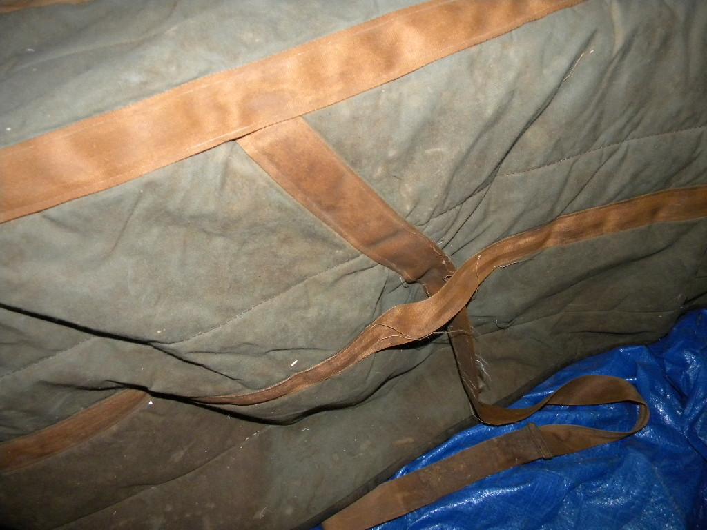 Brown Padded Horse Blanket (shows Wear).