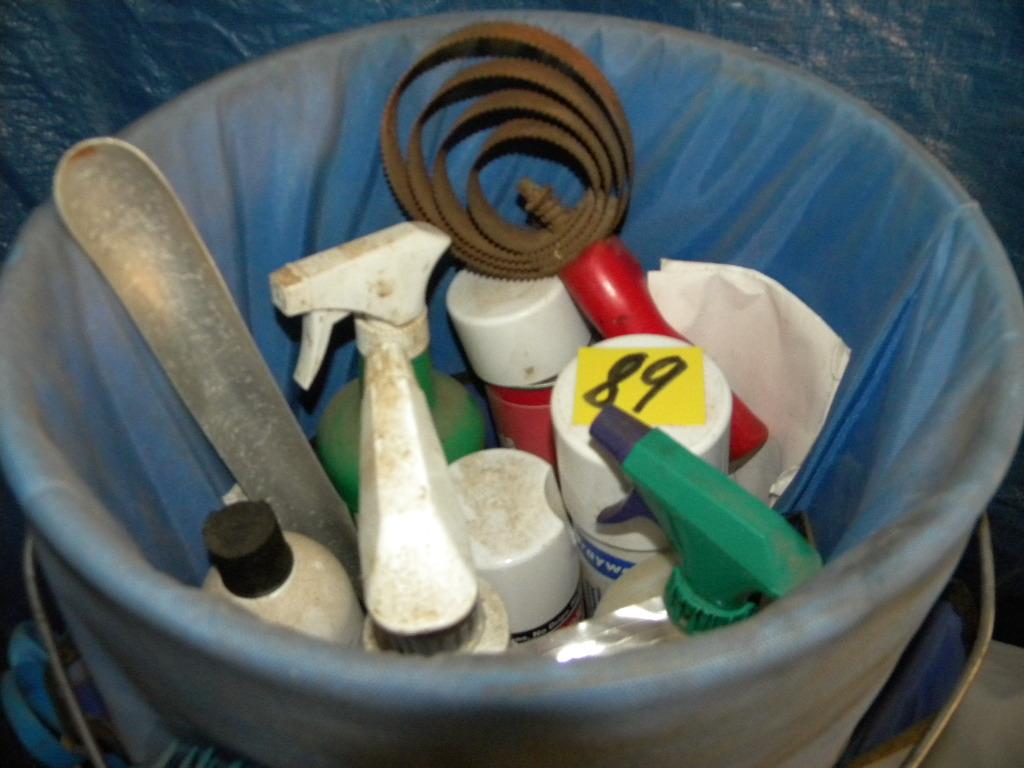 Aluminum Pail; Halters, Sprays, Brushes And Much More.