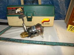 Pair Of Tackle Boxes (empty); St Croix Spinning Reel; Ice Auger.