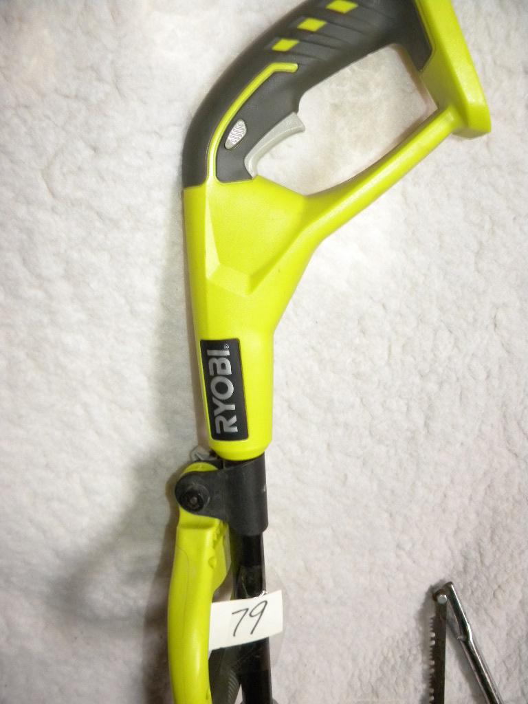 Ryobi 110 V. String Weed Wacker; 20 Inch Limb Saw.