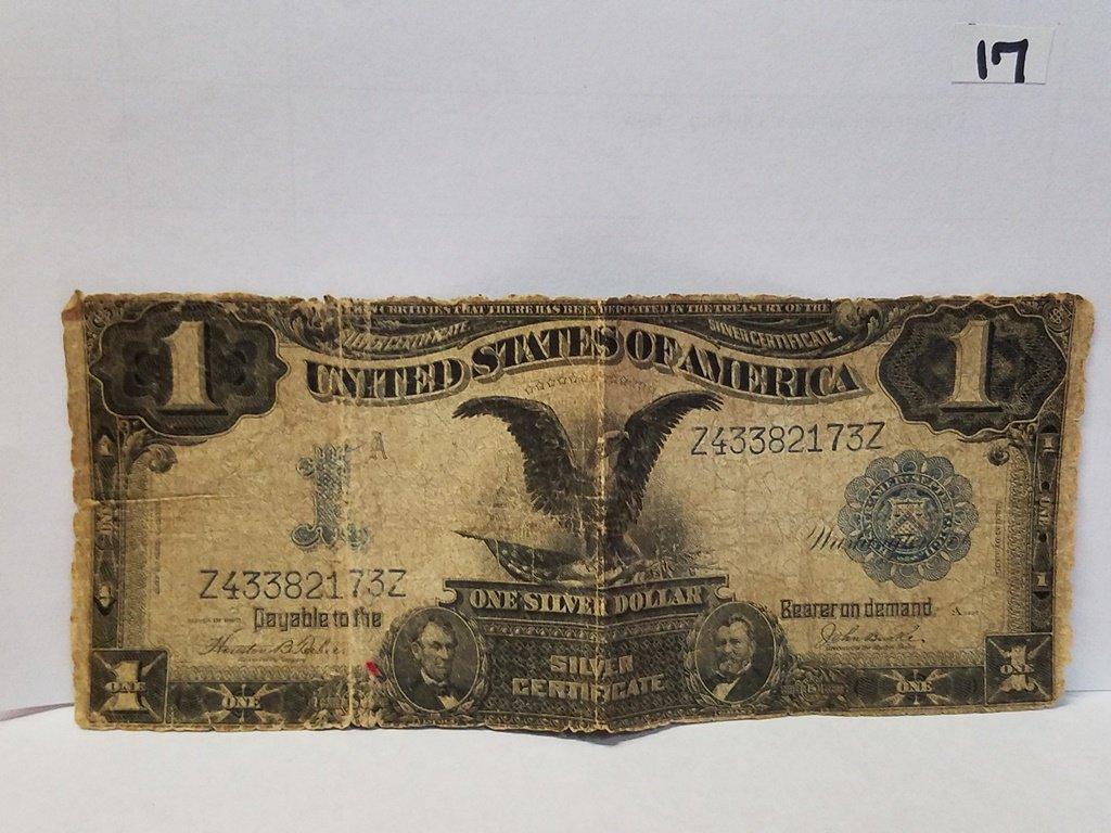 1889 One Silver Dollar Certificate