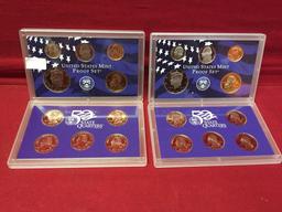 2002-2008 United States Mint Proof Sets