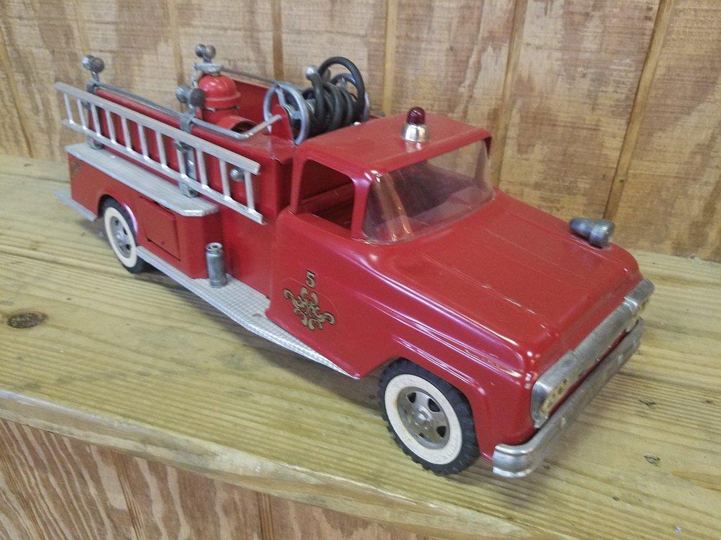 1960'S Tonka Fire Truck Fully Functionally.