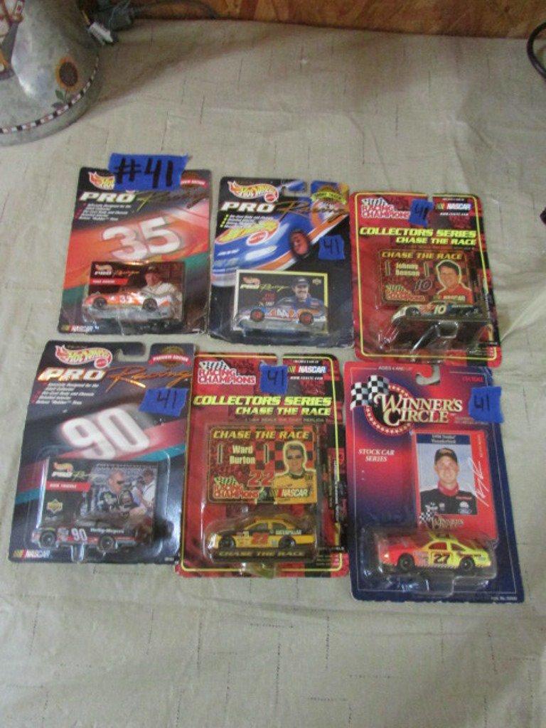 (6) Assorted Hot Wheel Race Cars