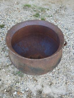 20 Gallon Cast Iron Pot