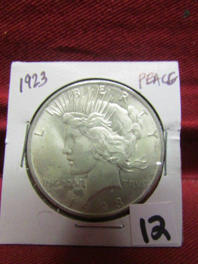 1923 Silver Peace Dollar