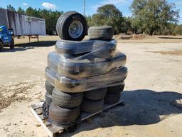 Appox 30 Golf Cart Tires W/ Rims