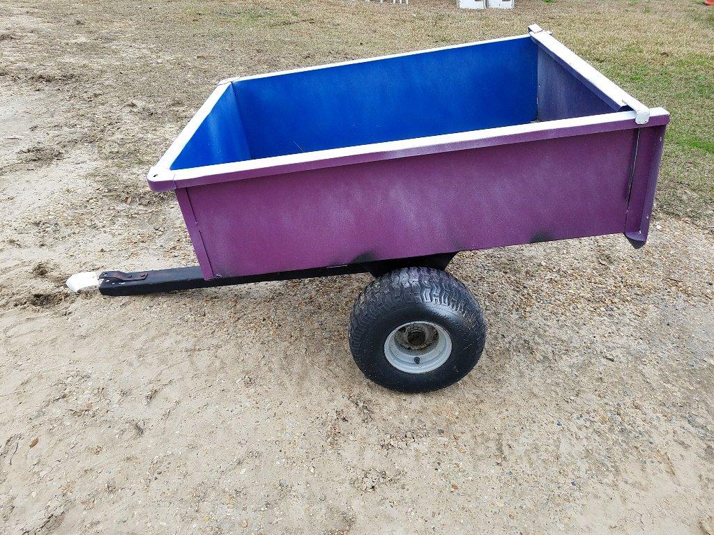 Pull Behind Wagon W/ Tailgate