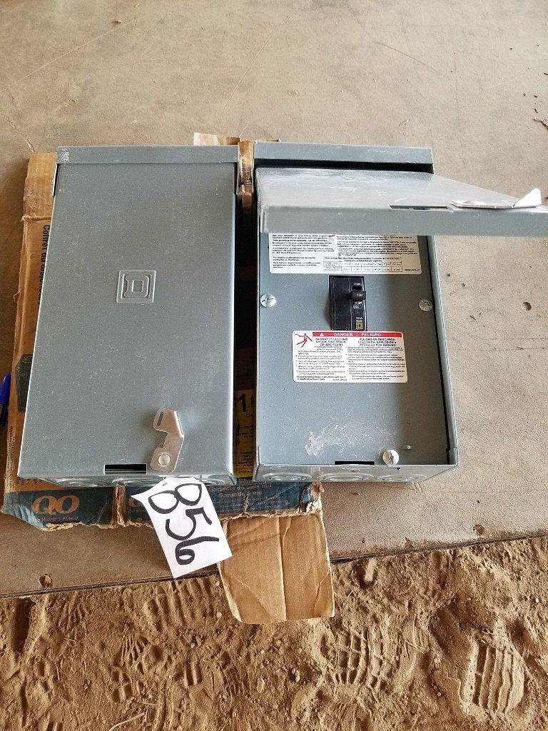 (2) 100Amp Circuit Breaker Box W/ 100Amp Breaker