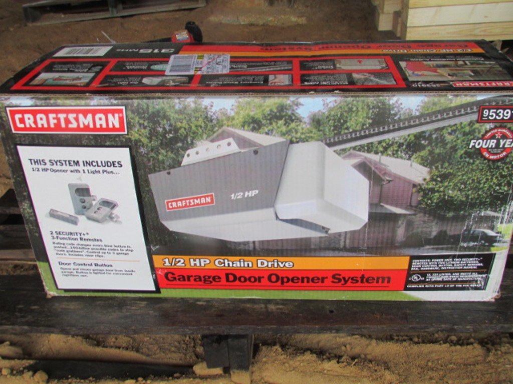 Craftsman ½HP Chain Driven Garage Door Opening