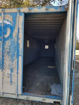 40ft Container W/ Double Doors & Windows