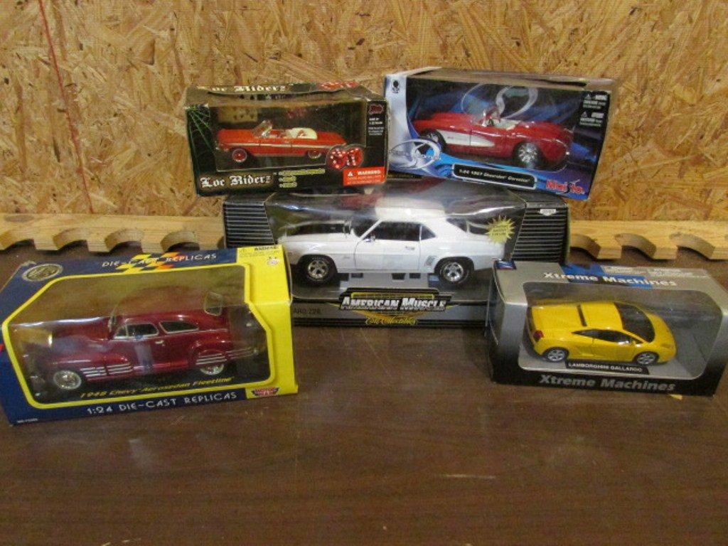 (5) Assorted Muscle Cars