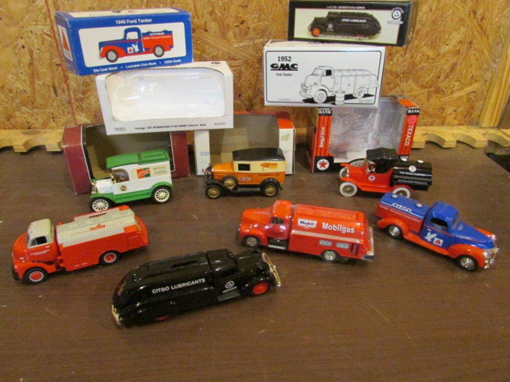 (7) Assorted Die-Cast Coin Banks