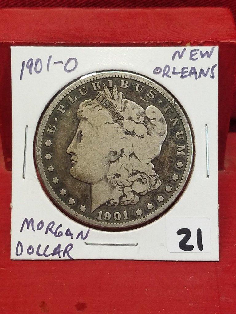 1901-O Morgan Silver Dollar