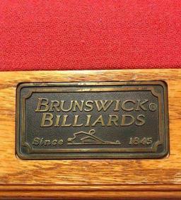 8’ Brunswick Pool Table