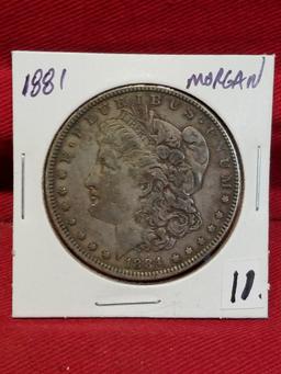 1881 Morgan Silver Dollar