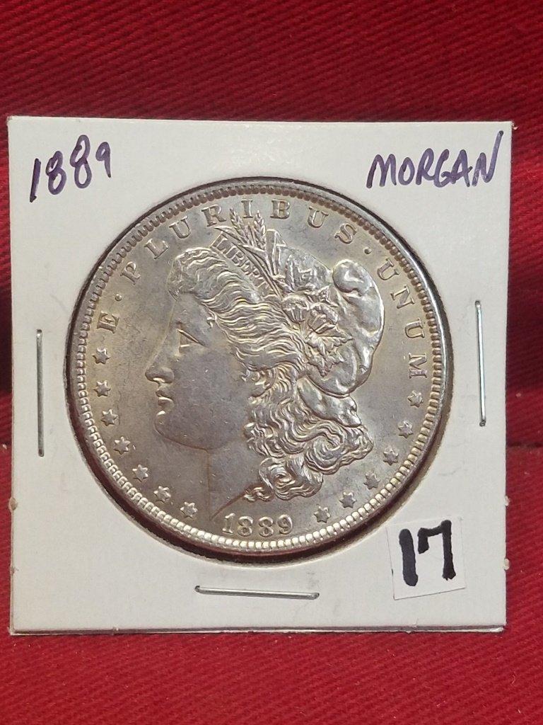 1889 Morgan Silver Dollar