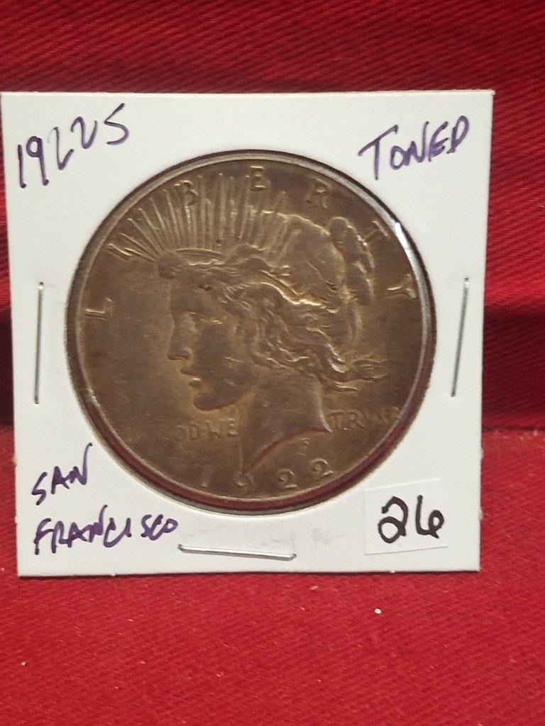 1922-S Peace Silver Dollar