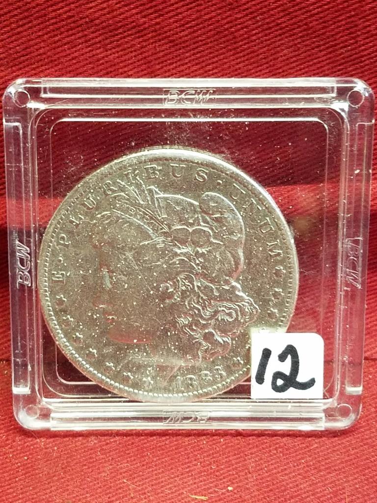 1883 Morgan Silver Dollar